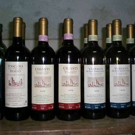 圣吉米纳诺Agriturismo Podere Cappella别墅 外观 照片